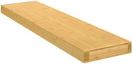 SHUMEE Nástěnná police 80 × 20 × 4 cm, bambus - Shelf
