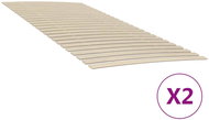 SHUMEE Lamelové rošty postele se 48 lamelami, 100 × 200 cm, 2 ks - Bed Base
