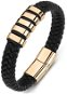 Leather bracelet 22cm A7004-11 - Bracelet
