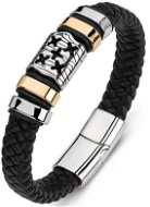 Leather bracelet 22cm A7004-13 - Bracelet