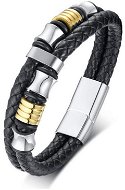 Leather bracelet 21cm A7592 - Bracelet