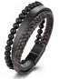 Bracelet Leather bracelet 22cm A6794-16 - Náramek