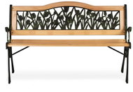 Sofotel Gardi Tulip Parková lavička s opěradlem 123,5 × 74 × 48 cm - Garden Bench