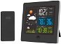 Solight Wetterstation, Farb-LCD, Temperatur, Luftfeuchtigkeit, RCC, schwarz - Wetterstation