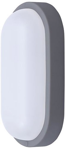 Solight LED outdoor lighting oval, 21cm, grey - LED Light - Main image