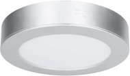Solight LED mini bathroom panel 2in1 WD240-S, suspended/attached, 17 cm, silver - Ceiling Light