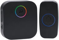 Solight 1L80 bezdrátový zvonek, do zásuvky, 180 m, learning code, černý - Doorbell