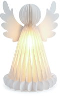 Solight Angel with LED Lighting and Timer, 37cm, 3xAA - Christmas Decoration