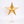 Star, Tabletop, 10× LED, 3× AA, Gold