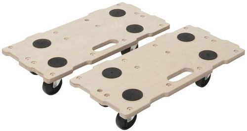 Wolfcraft 2 x FT 400 - stěhovací vozíky Puzzle Boards 5543000 - Cart - Main image