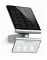 Nástěnná lampa STEINeL 671013 - Solární LED-reflektor XSolar L-S 1,2W/LED Stříbrná IP44 - Nástěnná lampa
