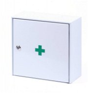 First-Aid Kit  Wall-mounted metal first aid kit for 10 persons - Lékárnička
