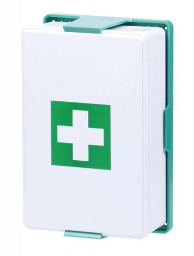 Wall-mounted mobile first aid kit for 5 persons - First-Aid Kit  - Main image