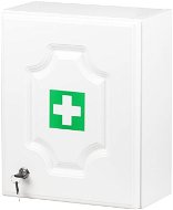 Wall-mounted first aid box LUX for 10 persons white - First-Aid Kit 