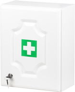 First-Aid Kit  Wall-mounted medicine cabinet LUX large empty - white - Lékárnička