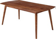 Brüxxi Jídelní stůl Turan, 120 cm, masiv Sheesham - Jídelní stůl