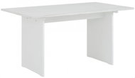 Danish Style Jídelní stůl Morgen, 140 cm, bílá - Jídelní stůl