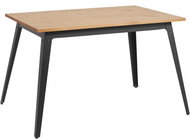 Danish Style Jídelní stůl Milt, 120 cm, borovice / černá - Jídelní stůl