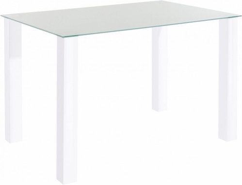 Danish Style Jídelní stůl Dant, 120 cm, bílá - Jídelní stůl - Hlavní obrázek