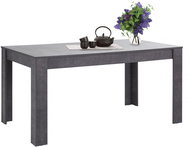 Danish Style Jídelní stůl Lora I., 160 cm, pohledový beton  - Jídelní stůl