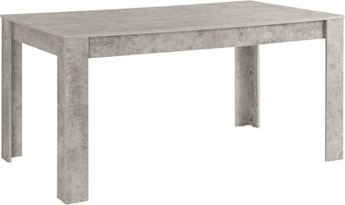 Danish Style Jídelní stůl Lora II., 160 cm, pohledový beton - Jídelní stůl - Main image