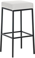 BHM Germany Barová stolička Evian, bílá / černá - Barová židle