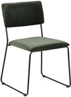 Design Scandinavia Jídelní židle Melodi  (SET 2 ks), zelená - Jídelní židle