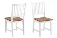 Design Scandinavia Jídelní židle Lyalla II. (SET 2 ks), bílá - Jídelní židle
