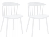 Danish Style Jídelní židle Gola (SET 2 ks), bílá - Jídelní židle