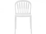 Danish Style Jídelní židle Ersi (SET 2 ks), bílá - Jídelní židle