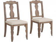 Danish Style Jídelní židle Moren (SET 2 ks), masivní akát - Jídelní židle