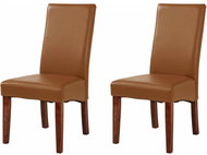 Danish Style Jídelní židle Marix (SET 2 ks), hnědá - Jídelní židle