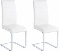 Danish Style Jídelní židle Care (SET 2 ks), bílá - Jídelní židle