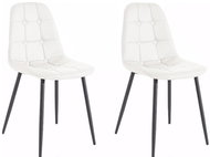 Danish Style Jídelní židle Titte (SET 4 ks), bílá - Jídelní židle