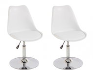 Danish Style Jídelní židle Seilor (SET 2 ks), bílá - Jídelní židle