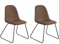 Danish Style Jídelní židle Colom (SET 2 ks), cappuccino - Jídelní židle