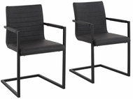 Danish Style Jídelní židle Sande (SET 2 ks), šedá - Jídelní židle