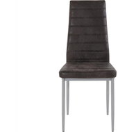 Danish Style Jídelní židle Kiok (SET 4 ks), antracitová - Jídelní židle