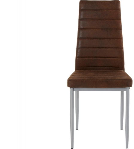 Danish Style Jídelní židle Kiok (SET 4 ks), hnědá - Jídelní židle - Main image