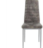 Danish Style Jídelní židle Kiok (SET 4 ks), světle šedá - Jídelní židle