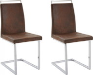 Danish Style Jídelní židle Jasmi (SET 2 ks), hnědá - Jídelní židle