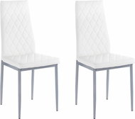 Danish Style Jídelní židle Barat (SET 2 ks), bílá - Jídelní židle