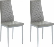 Danish Style Jídelní židle Barat (SET 2 ks), šedá - Jídelní židle