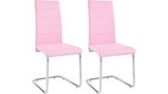 Danish Style Jídelní židle Aber (SET 2 ks), růžová - Jídelní židle