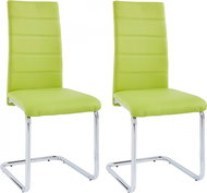 Danish Style Jídelní židle Aber (SET 4 ks), zelená - Jídelní židle