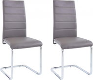 Danish Style Jídelní židle Aber (SET 4 ks), šedá - Jídelní židle