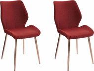 Danish Style Jídelní židle Stor (SET 2 ks), červená - Jídelní židle