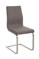 BHM Germany Jídelní židle Belfort, textil, šedá - Jídelní židle