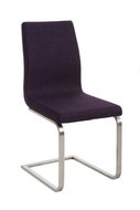 BHM Germany Jídelní židle Belfort, textil, fialová - Jídelní židle