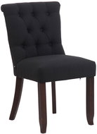 BHM Germany Jídelní židle Alberton, textil, černá - Jídelní židle